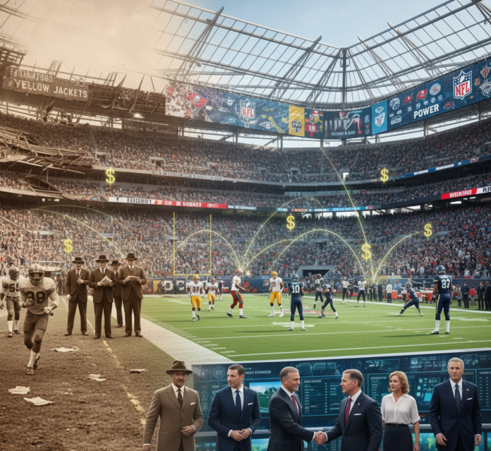 A complete history of NFL expansion, from unstable early franchises to today’s 32-team structure, revealing how money, markets, and power shaped football.