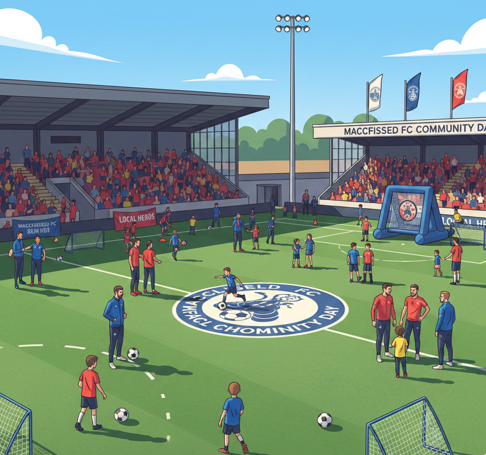 Macclesfield FC Comment un club renaît grâce à la durabilité et au succès sportif