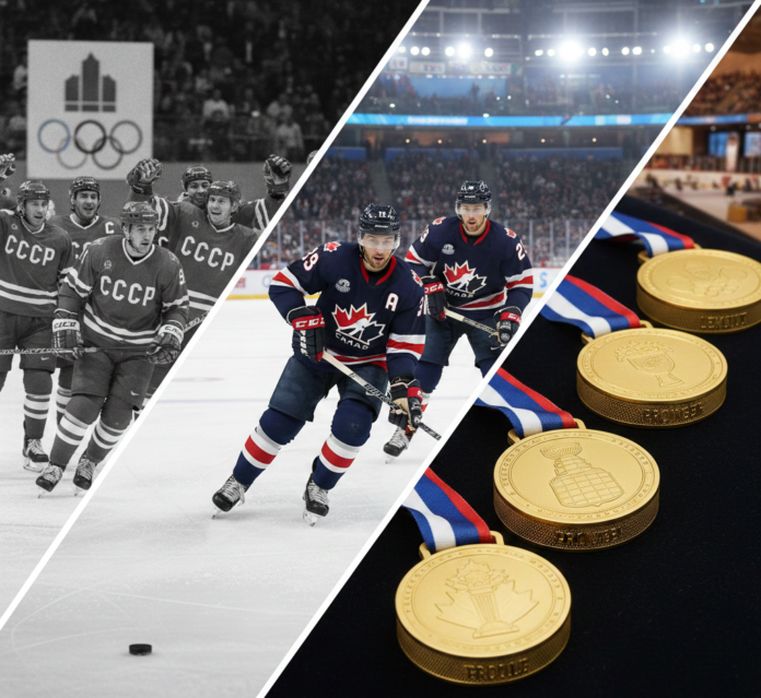 Explore Olympic ice hockey history, Cold War rivalries, NHL impact, legendary players, and global evolution shaping the Winter Olympics competition.