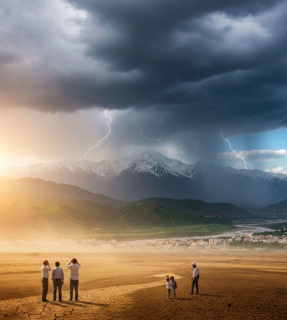 India weather forecast shows rising temperatures and a Western Disturbance bringing rain, snowfall, and air quality relief across multiple regions this February.